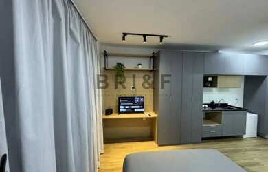 Imagem: O apartamento possui 1 Dormitório, 1 Banheiro, 23m² de Área