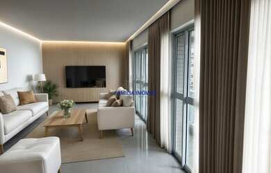 Imagem: O apartamento possui 3 Dormitórios, 4 Banheiros, 3 Vagas na