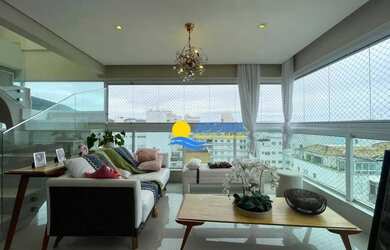 Imagem: O apartamento na cobertura possui 3 Dormitórios, 4 Banheiros