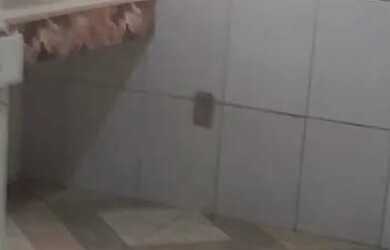 Imagem: O quarto e está localizado em Vila Margarida, São Vicente