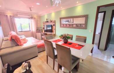 Imagem: O apartamento possui 3 Dormitórios, 2 Banheiros, 1 Vaga na