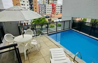 Imagem: O apartamento possui 1 Dormitório, 1 Banheiro, 40m² de Área