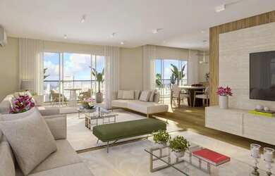 Imagem: O apartamento possui 3 Dormitórios, 5 Banheiros, 3 Vagas na