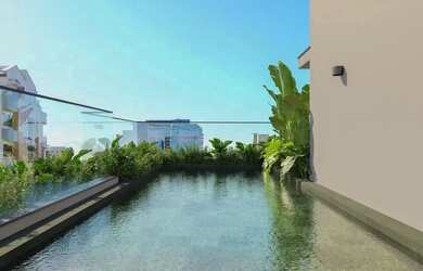 Imagem: O apartamento possui 1 Dormitório, 1 Banheiro, 49m² de Área