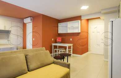 Imagem 6: Residencial Brasil, flat disponível para locação com 50m², 1 dormitório...