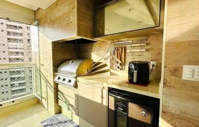 Imagem: O apartamento possui 3 Dormitórios, 4 Banheiros, 3 Vagas na