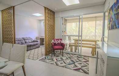 Imagem: O apartamento possui 1 Dormitório, 2 Banheiros, 1 Vaga na garagem