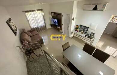 Imagem: A casa em condomínio possui 3 Dormitórios, 4 Banheiros, 2