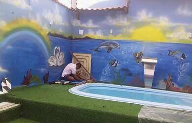 Imagem: A casa possui 3 Dormitórios, 3 Banheiros, 1 Vaga na garagem