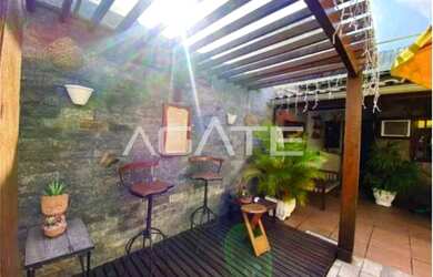 Imagem: A casa em condomínio possui 4 Dormitórios, 3 Banheiros, 1