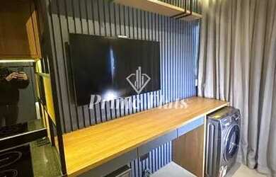 Imagem: O studio possui 1 Dormitório, 1 Banheiro, 19m² de Área e