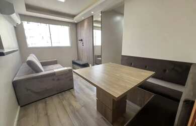 Imagem 3: Apartamento de 2 dormitórios semi-mobiliado para alugar no bairro Humaitá...