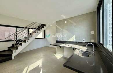 Imagem: O apartamento na cobertura possui 2 Dormitórios, 3 Banheiros