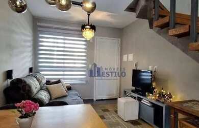 Imagem: A casa em condomínio possui 2 Dormitórios, 2 Banheiros, 1