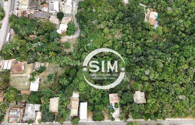 Imagem: O terreno possui 25000m² de Área e está localizado em Armação