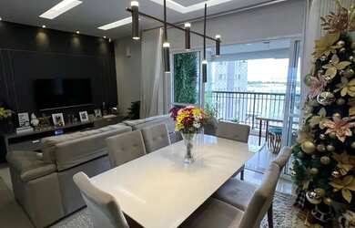 Imagem: O apartamento possui 3 Dormitórios, 5 Banheiros, 2 Vagas na