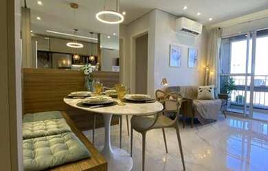 Imagem: O apartamento possui 2 Dormitórios, 2 Banheiros, 1 Vaga na