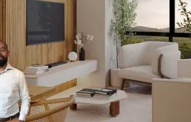 Imagem: O apartamento possui 2 Dormitórios, 2 Banheiros, 1 Vaga na