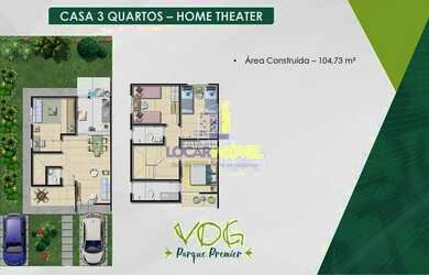 Imagem 15: Casas Duplex (soltas) de 3 suítes em Condomínio fechado com toda infraestrutura de lazer c