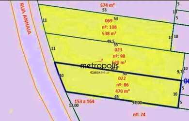 Imagem: O terreno possui 520m² de Área, Imóvel novo e está localizado