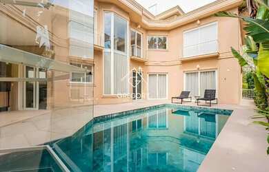 Imagem 2: Tamboré 10 - ESPETACULAR CASA COM VISTA P/ NATUREZA