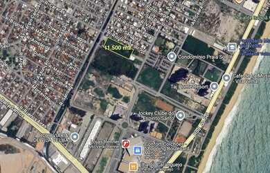 Imagem: O terreno possui 11.500m² de Área e está localizado em Jockey
