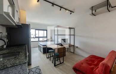 Imagem: A kitnet possui 1 Dormitório, 1 Banheiro, 25m² de Área, Imóvel