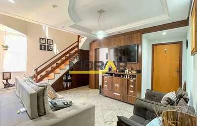 Imagem: O apartamento na cobertura à venda possui 4 Dormitórios, 5