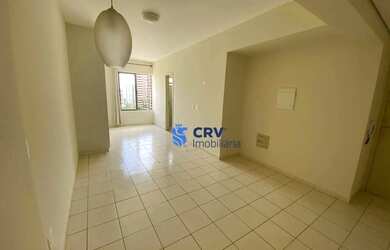 Imagem: O apartamento possui 1 Dormitório, 1 Banheiro, 1 Vaga na garagem