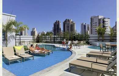 Imagem: O apartamento possui 4 Dormitórios, 5 Banheiros, 5 Vagas na