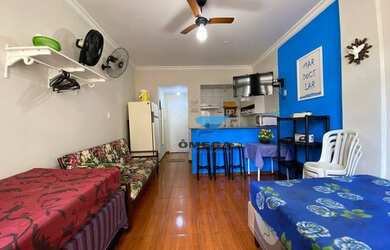 Imagem: A kitnet possui 1 Dormitório, 1 Banheiro, 35m² de Área e