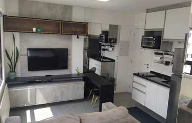 Imagem: A kitnet possui 1 Dormitório, 1 Banheiro, 25m² de Área, Imóvel