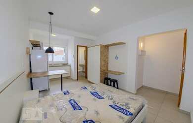 Imagem: A casa em condomínio possui 1 Dormitório, 1 Banheiro, 20m²