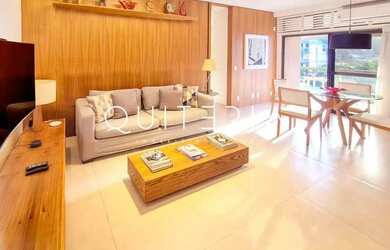 Imagem: O apartamento possui 1 Dormitório, 1 Banheiro, 1 Vaga na garagem