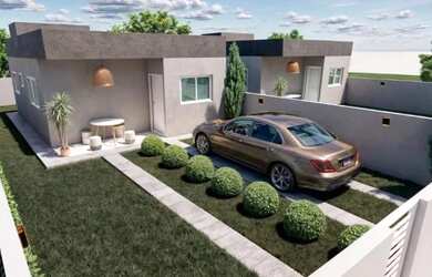 Imagem: A casa possui 2 Dormitórios, 1 Banheiro, 3 Vagas na garagem