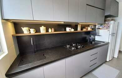 Imagem: O apartamento possui 3 Dormitórios, 2 Banheiros, 1 Vaga na