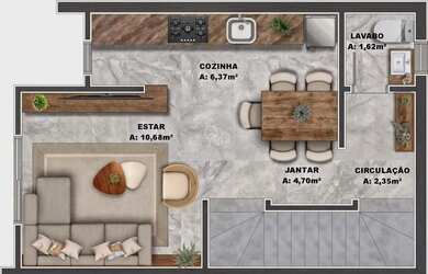 Imagem 4: Sobrado triplex à venda no bairro Bela Vista - Caxias do Sul