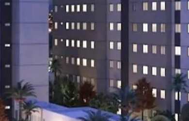 Imagem: O apartamento possui 2 Dormitórios, 1 Banheiro, 2 Vagas na