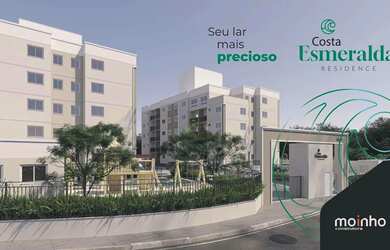 Imagem: O apartamento possui 2 Dormitórios, 1 Banheiro, 1 Vaga na garagem