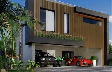 Imagem: A casa em condomínio possui 3 Dormitórios, 5 Banheiros, 4