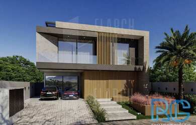 Imagem: A casa em condomínio possui 5 Dormitórios, 5 Banheiros, 4