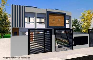 Imagem: A casa possui 2 Dormitórios, 1 Banheiro, 1 Vaga na garagem