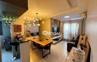 Imagem: O apartamento possui 3 Dormitórios, 1 Banheiro, 1 Vaga na garagem