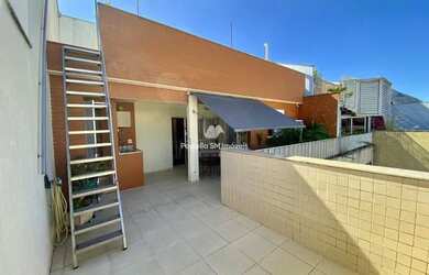 Imagem: O apartamento na cobertura possui 3 Dormitórios, 5 Banheiros