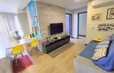 Imagem: O apartamento possui 2 Dormitórios, 2 Banheiros, 1 Vaga na