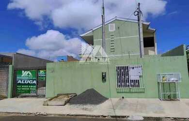 Imagem: A kitnet possui 1 Dormitório, 1 Banheiro, 1 Vaga na garagem