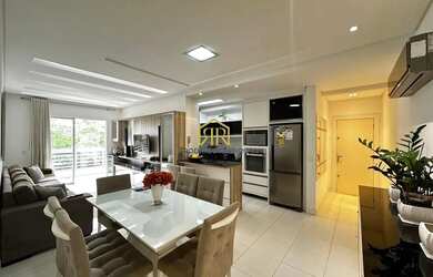 Imagem: O apartamento na cobertura possui 4 Dormitórios, 3 Banheiros