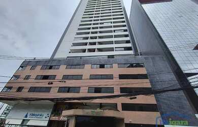 Imagem: O apartamento possui 1 Dormitório, 1 Banheiro, 1 Vaga na garagem