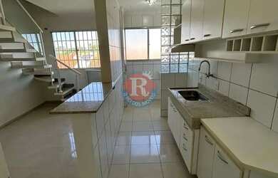 Imagem: O apartamento na cobertura possui 2 Dormitórios, 1 Banheiro