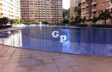 Imagem: O apartamento possui 1 Dormitório, 1 Banheiro, 1 Vaga na garagem